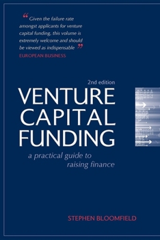 Paperback Venture Capital Funding: A Practical Guide to Raising Finance Book