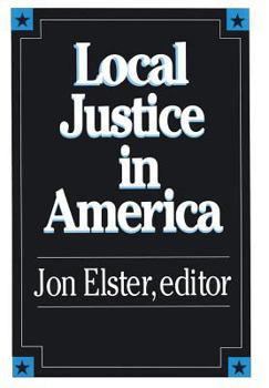 Hardcover Local Justice in America Book