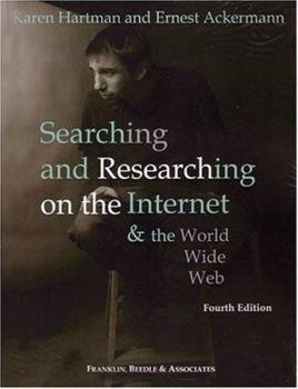 Paperback Searching & Researching on the Internet & the World Wide Web Book