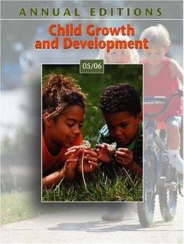 Paperback Annual Editions: Child Growth and Development 05/06 Book