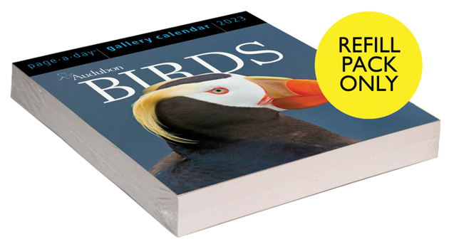 Calendar Audubon Birds Page-A-Day Gallery Calendar Refill Pack 2023 Book