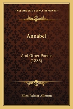 Paperback Annabel: And Other Poems (1885) Book