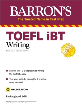 Paperback TOEFL IBT Writing (with Online Audio) Book