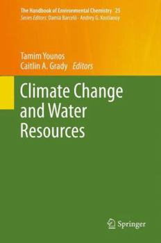 Hardcover Climate Change and Water Resources Book