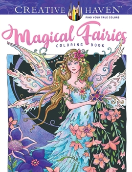 Paperback Creative Haven Magical Fairies Coloring Book
