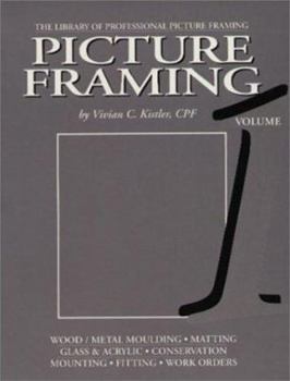 Hardcover Picture Framing Book