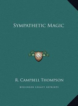 Hardcover Sympathetic Magic Book