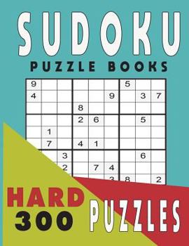 Paperback Sudoku Puzzle Books Hard 300 Puzzles Book