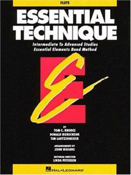 Paperback Essential Technique - Flute Intermediate to Advanced Studies (Book 3 Level) Book