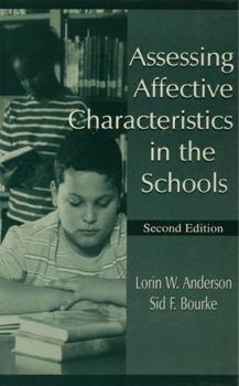 Paperback Assessing Affective Characteristics in the Schools Book