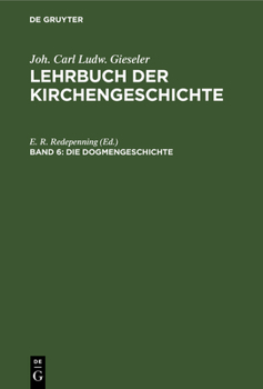 Hardcover Die Dogmengeschichte [German] Book