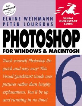 Paperback Photoshop 6 for Windows and Macintosh: Visual QuickStart Guide Book