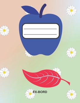 ex-bord: Notebook college Graph Paper 5x5, Journal, Diary, Composition Book for school Student Gift Kids Teenager Adult Teacher