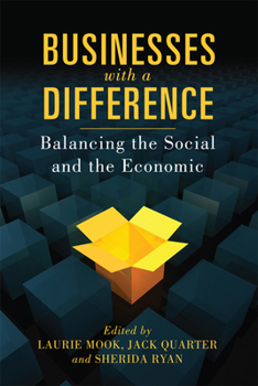 Paperback Businesses with a Difference: Balancing the Social and the Economic Book