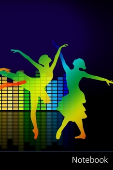 Notebook: Ballett Ballerina Notizbuch / persönliches Tagebuch / Schreibheft / Logbuch / Planer / Vokabelheft / Notizen - 6 x 9 Zoll (15,24 x 22,86 cm, ... Seiten mit Datumslinie, glänzendes Cover.