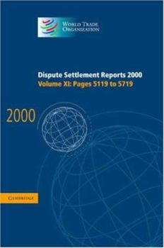 Hardcover Dispute Settlement Reports 2000 Book