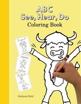Paperback ABC See, Hear, Do Coloring Book