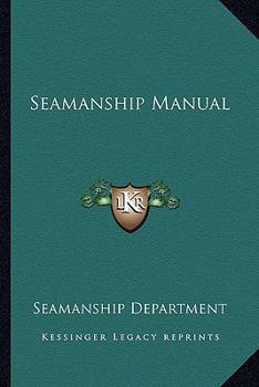 Paperback Seamanship Manual Book