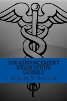 Paperback HM Advancement Exam Study Guide 1: Hospital Corpsman Manual Book