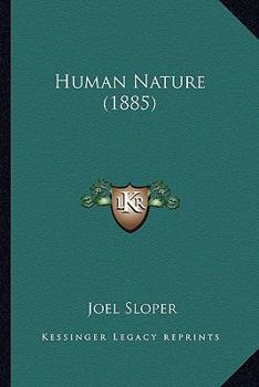 Paperback Human Nature (1885) Book