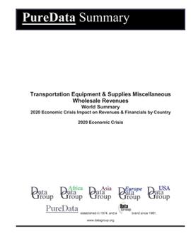 Transportation Equipment & Supplies Miscellaneous Wholesale Revenues World Summary: 2020 Economic Crisis Impact on Revenues & Financials by Country