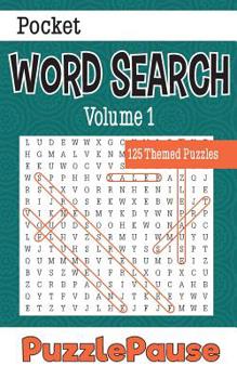 Paperback Pocket Word Search: 125 Themed Puzzles Book