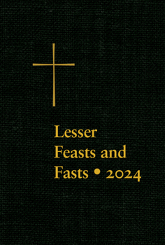 Hardcover Lesser Feasts and Fasts 2024 Book