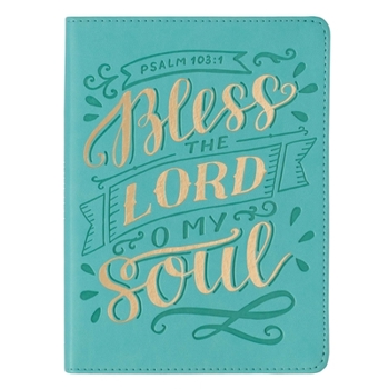 Imitation Leather Journal Bless the Lord O My Soul Book