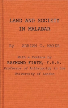 Hardcover Land and Society in Malabar Book