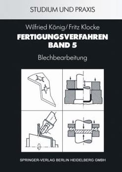 Paperback Fertigungsverfahren: Blechbearbeitung [German] Book