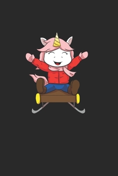 Paperback Unicorn Notebook: Diary Journal 6x9 inches with 120 Dot Grid Pages Book