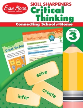 Paperback Skill Sharpeners: Critical Thinking, Grade 3 Workbook Book