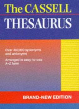Hardcover The Cassell Thesaurus Book