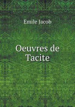 Paperback Oeuvres de Tacite [French] Book