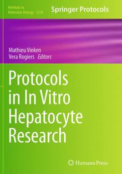 Paperback Protocols in in Vitro Hepatocyte Research Book