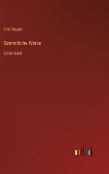 Hardcover Sämmtliche Werke: Erster Band [German] Book