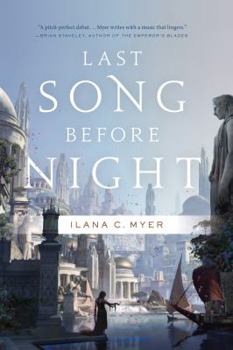 Hardcover Last Song Before Night: The Harp and Ring Sequence #1 Book