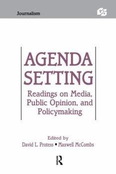 Hardcover Agenda Setting: Readings on Media, Public Opinion, and Policymaking Book