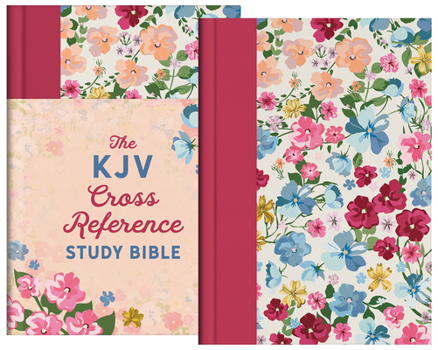 Hardcover KJV Cross Reference Study Bible Compact [Midsummer Meadow] Book