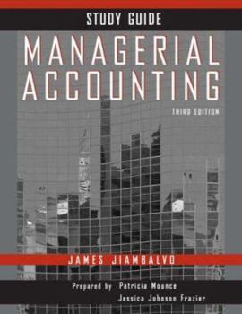 Paperback Managerial Accounting, Study Guide Book