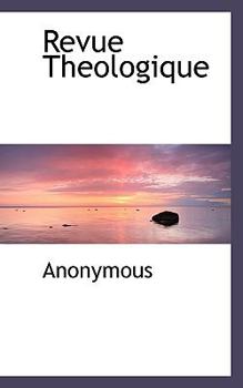 Paperback Revue Theologique Book