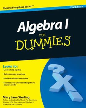 Paperback Algebra 1 for Dummies Book