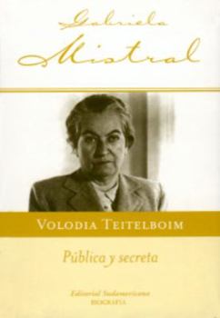 Paperback Gabriela Mistral [Spanish] Book