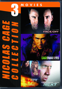 DVD Nicholas Cage 3-Movie Collection Book