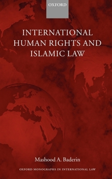 Hardcover International Human Rights and Islamic Law Book