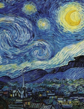 Vincent van Gogh Planner 2027: Starry Night Planner Organizer January-December (12 Months) Post-Impressionism Art