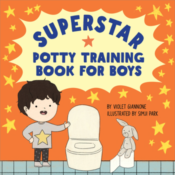 Paperback Superstar Potty Training Book for Boys Book