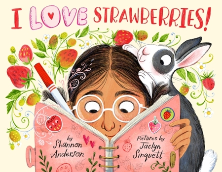 Hardcover I Love Strawberries! Book