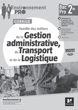 Paperback Environnement Pro - GATL 2de Bac Pro corrigé (French Edition) [French] Book