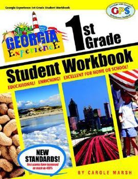 Paperback Georgia 1st Grade Student Workbook Book